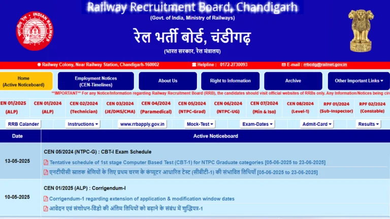 RRB NTPC 2025 EXAM DATE